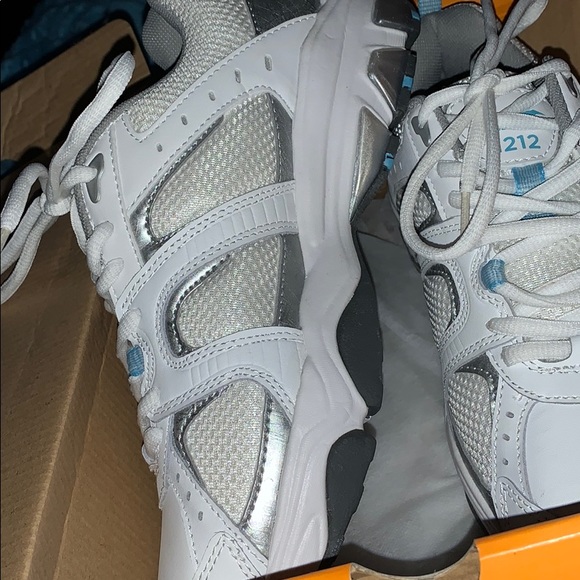 White Chunky Sneakers - Picture 2 of 2